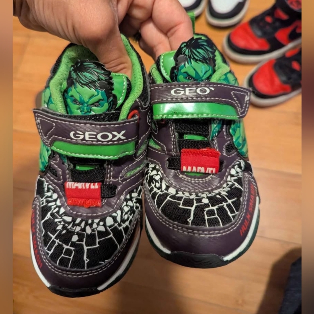 Geox - J Bayonyc Boy (Hulk) -Black/Green
